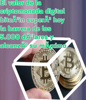 Cotización bitcoin dólares